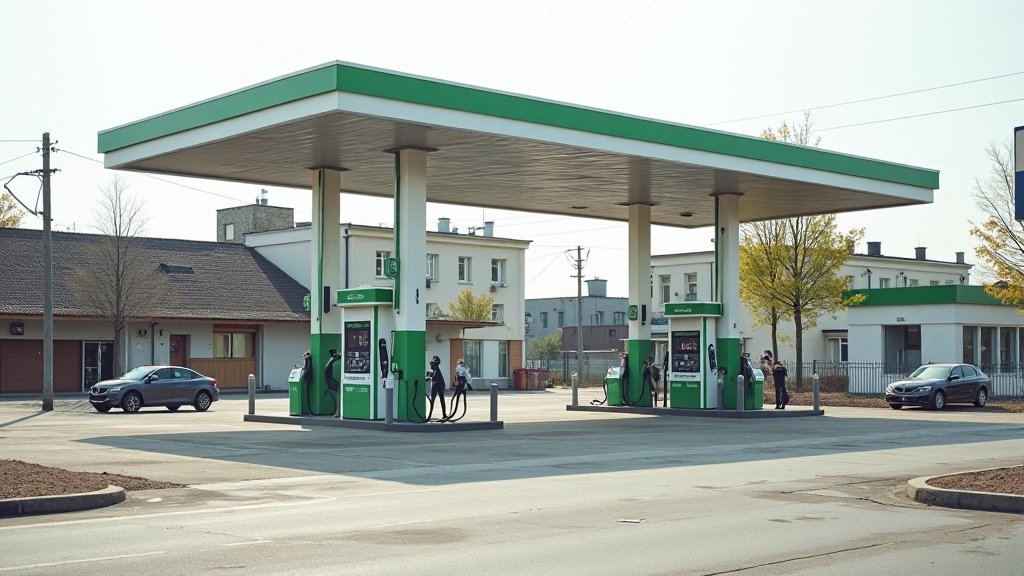 Sugedusi tradicinė transporto infrastruktūra ir senos degalinės